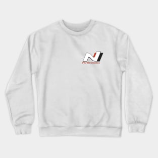 N Performance (Smaller) red Crewneck Sweatshirt